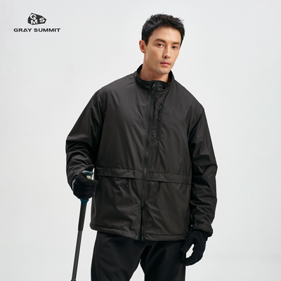 GRAYSUMMIT网眼抓绒OCTA立领夹克