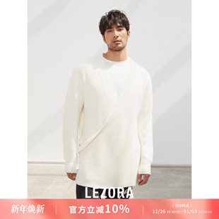 开衩流苏中长款 BLEND羊毛 新澳美利奴LANA 针织开衫 不退不换