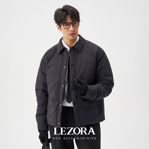 LEZORA超轻防泼水衬衫款鹅绒服