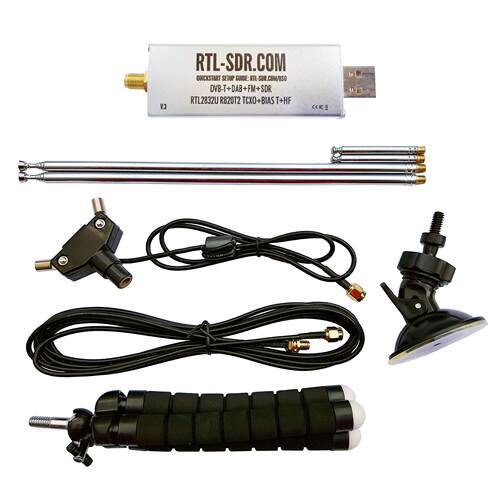 RTL-SDR Blog R820T2 RTL2832U 1PPM TCXO SMA Software Defined