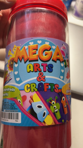 美国原装BACHMORE Mega Kids Art Supplies Jar Creative Arts