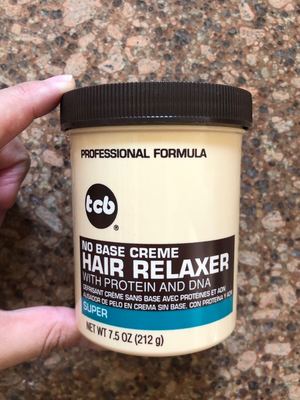 现货秒发Vadesity tcb professional no base creme hair relaxer