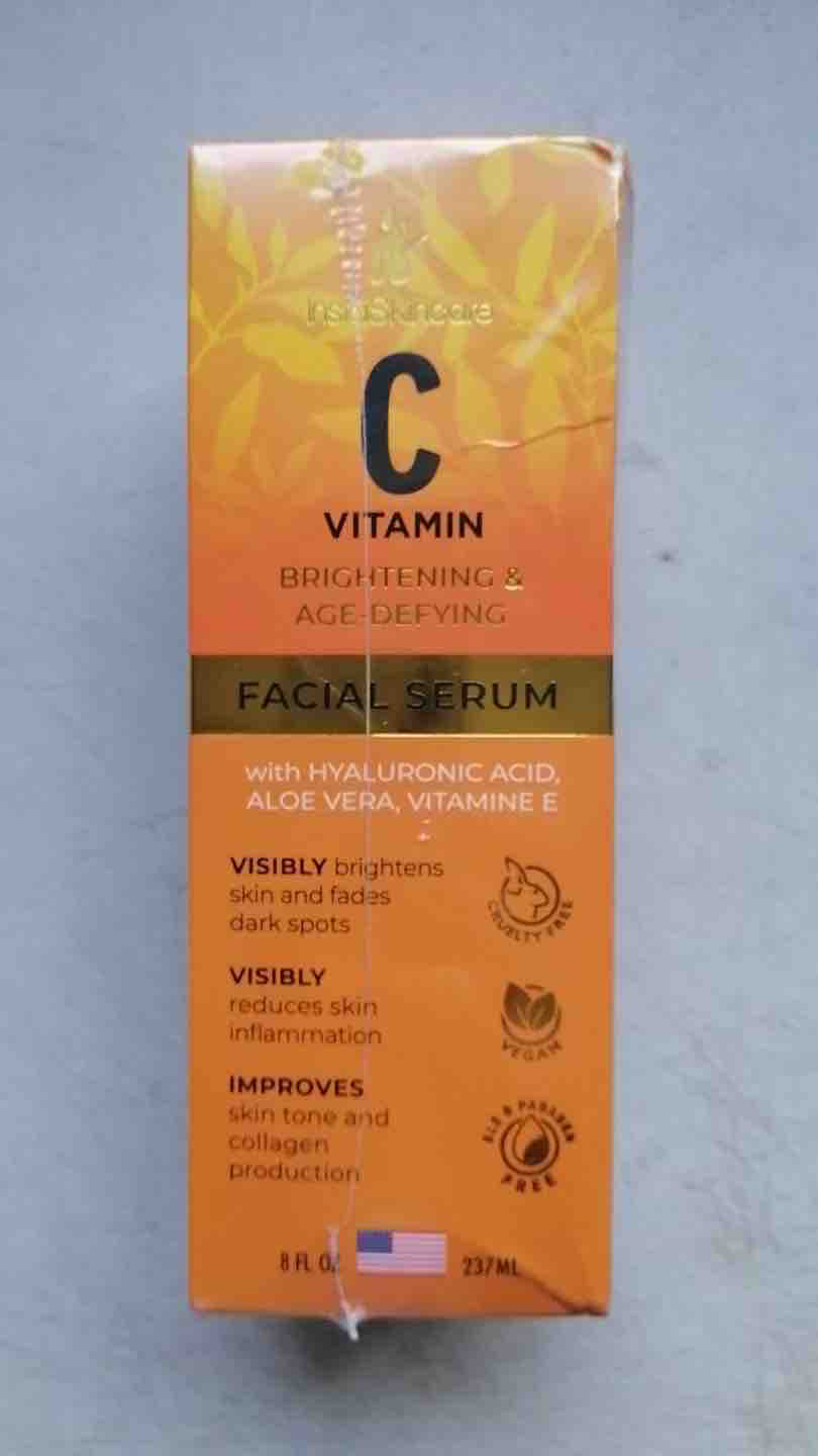 Vitamin C Serum for Face with Hyaluronic Acid and Vi现货仅1