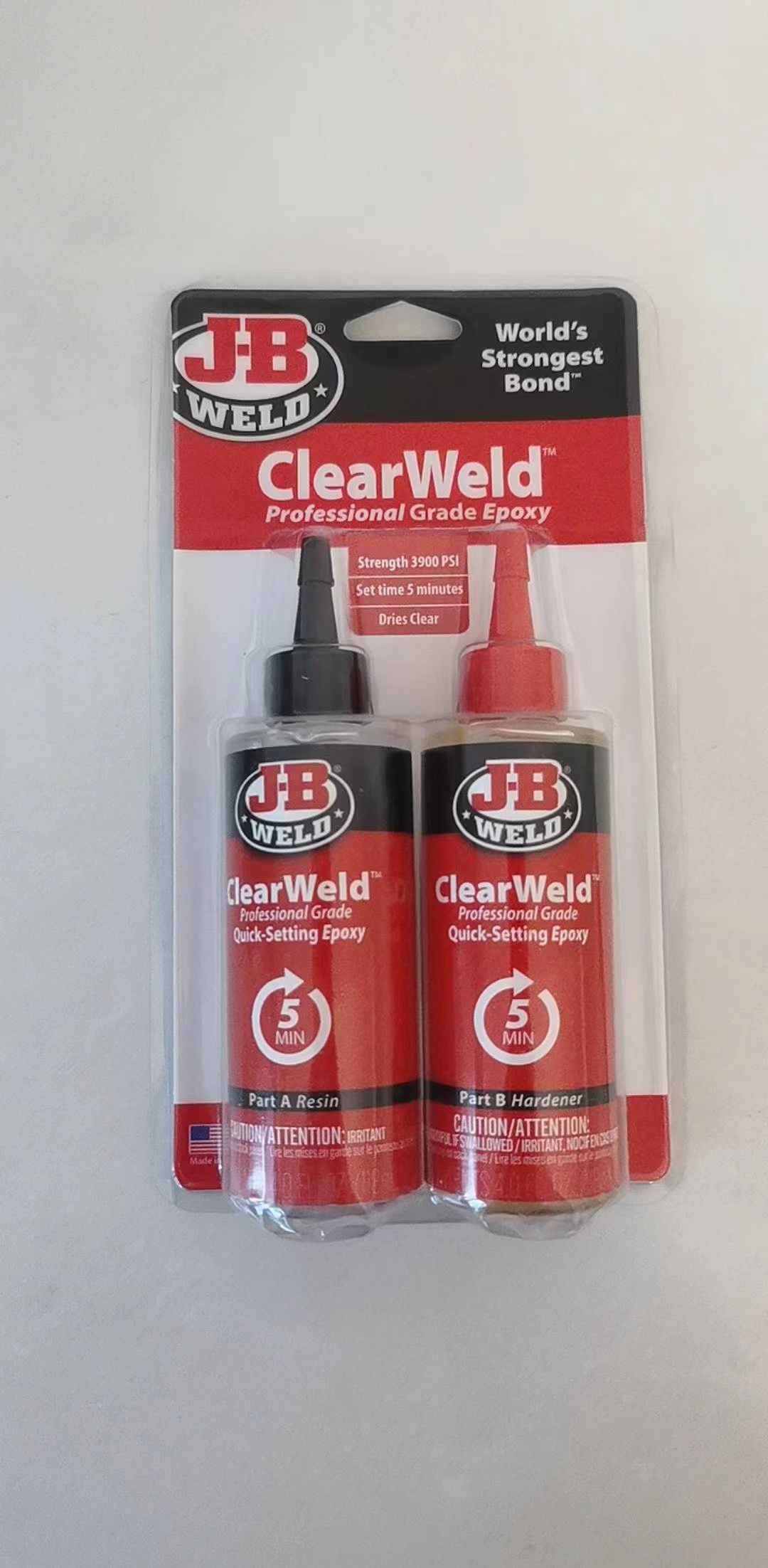 现货JB Weld 50240 Jb Clearweld Epoxy 8oz, 8 Fl Oz
