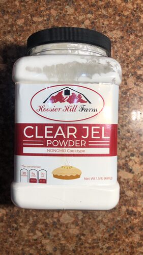 现货秒发 Hoosier Hill Farm Clear Jel 透明果冻烹饪型1.5磅