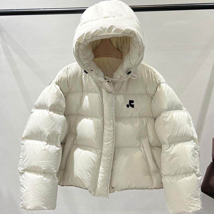 2026冬季女短款连帽加厚设计感韩版宽松面包服设计感印花百搭外套,女装/女士精品,棉衣/棉服,淘宝优惠券,粉丝福利购,淘宝优惠卷