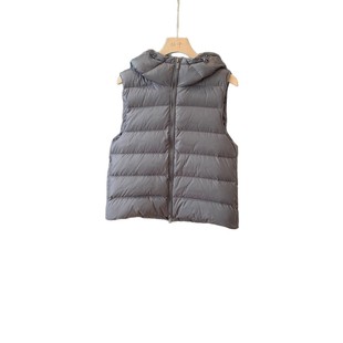 95%安心绒! 一衣一码可溯源!大绒白鸭绒保暖羽绒服马甲马夹女25冬