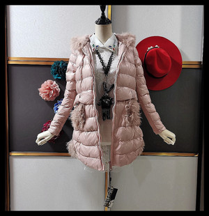 初中学生女冬装棉衣2023款学院风中长羽绒棉袄加厚少女外套棉服