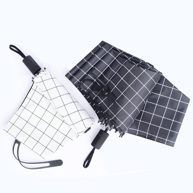 雨伞女三折叠晴雨两用防晒紫外线韩国学生简约女神情侣遮阳太阳伞