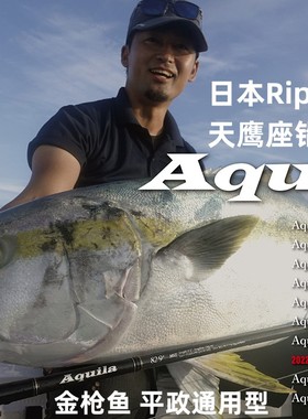日本RIPPLE FISHER约泡牌Aquila天鹰座系列铅笔波扒竿金枪平政