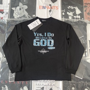 【纯原顶版】ERD忧郁的富二代标语我相信纯棉长袖卫衣T恤男女外套