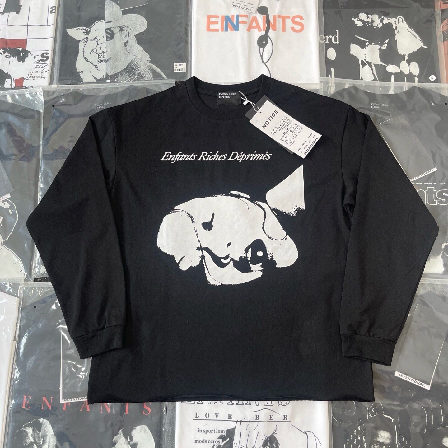 【纯原顶版】ERD忧郁的富二代嗑药女孩纯棉长袖卫衣T恤男女外套