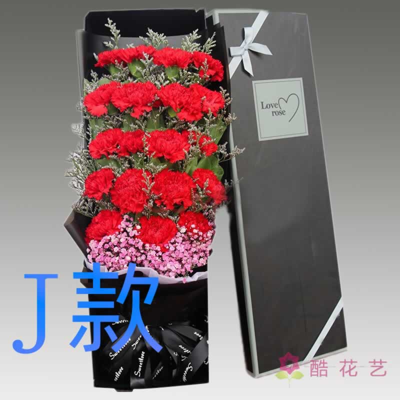 生日贺寿康乃馨山东济宁花店送花嘉祥县汶上县泗水县同城鲜花速递