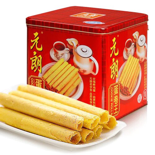 元朗蛋卷王908/454g手工鸡蛋卷