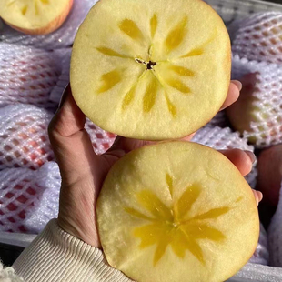 没有崔红没有打蜡大沙河丑苹果水果徐州丰县红富士冰糖心脆甜好吃