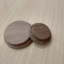 黑胡桃木杯盖茶壶实木盖子柚罐碗缸圆盖子支持咖啡机木板定制diy