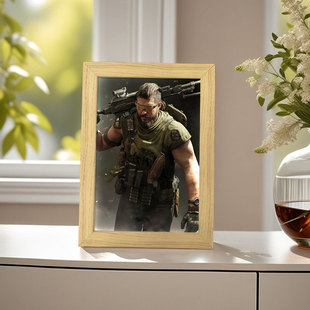 乌鲁鲁周边灯光画三角洲行动摆件桌面小夜灯电竞房送朋友游戏礼物