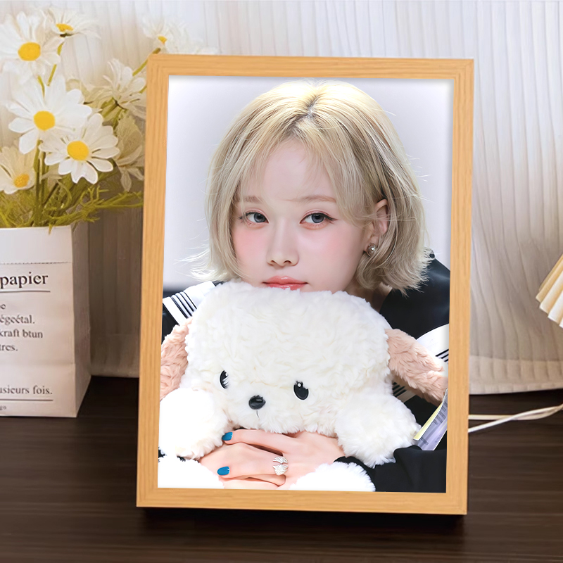 aespa周边金玟庭蓝牙音响kpop女团明星粉丝应援送朋友礼物小夜灯