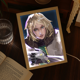 无畏契约钢索周边灯光画瓦罗兰特送朋友生日礼物宿舍房间小夜灯