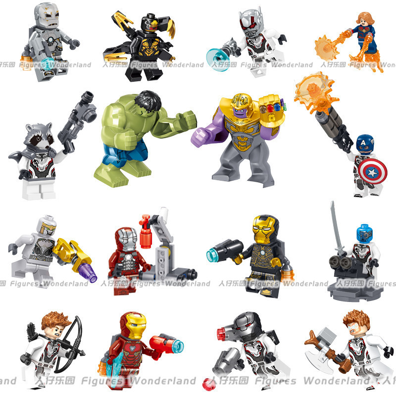 复联4终局之战灭霸惊奇美队人仔