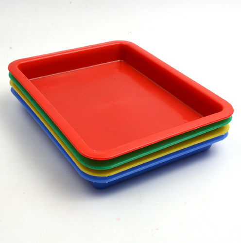 学生自制幼儿园区域材料调色盘