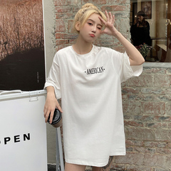 New fashion of short sleeve T-shirt women's summer dress