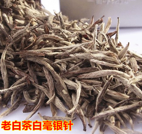 2017年头采白毫银针50g试喝装 罐装白茶枣香 明前福鼎白茶老白茶