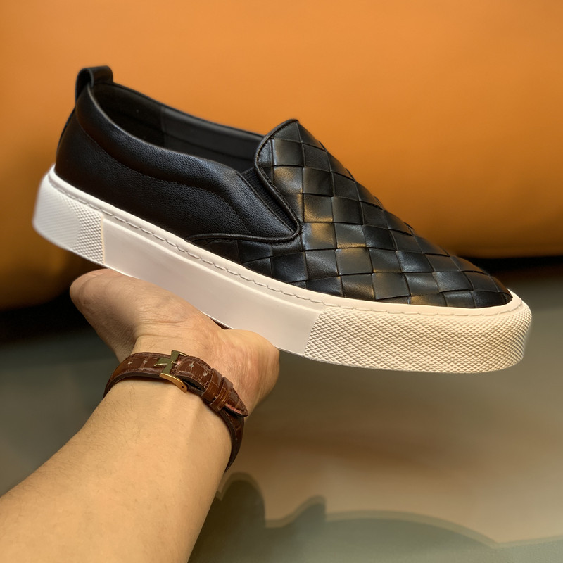 洛圣曼尔新款真皮乐福鞋