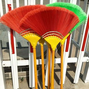 家用硬毛环卫工大扫把扫地扫帚单个农村笤帚结实耐用扫院子