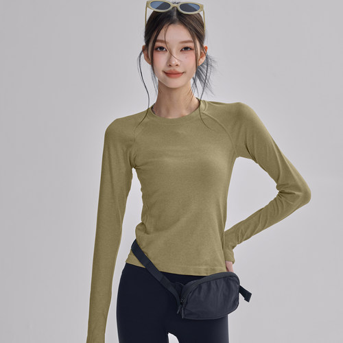 新款健身衣跑步骑行长袖