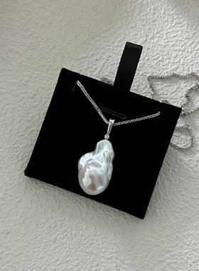 可拆卸大巴万能扣项链纯银长链女