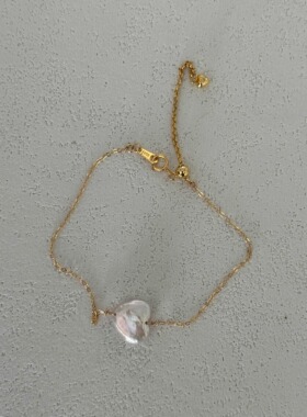 百搭14k气质少女珍珠手链高级感