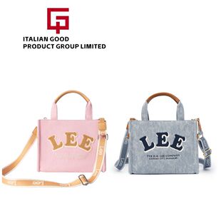 LEE学院风托特包小方包马卡龙配色