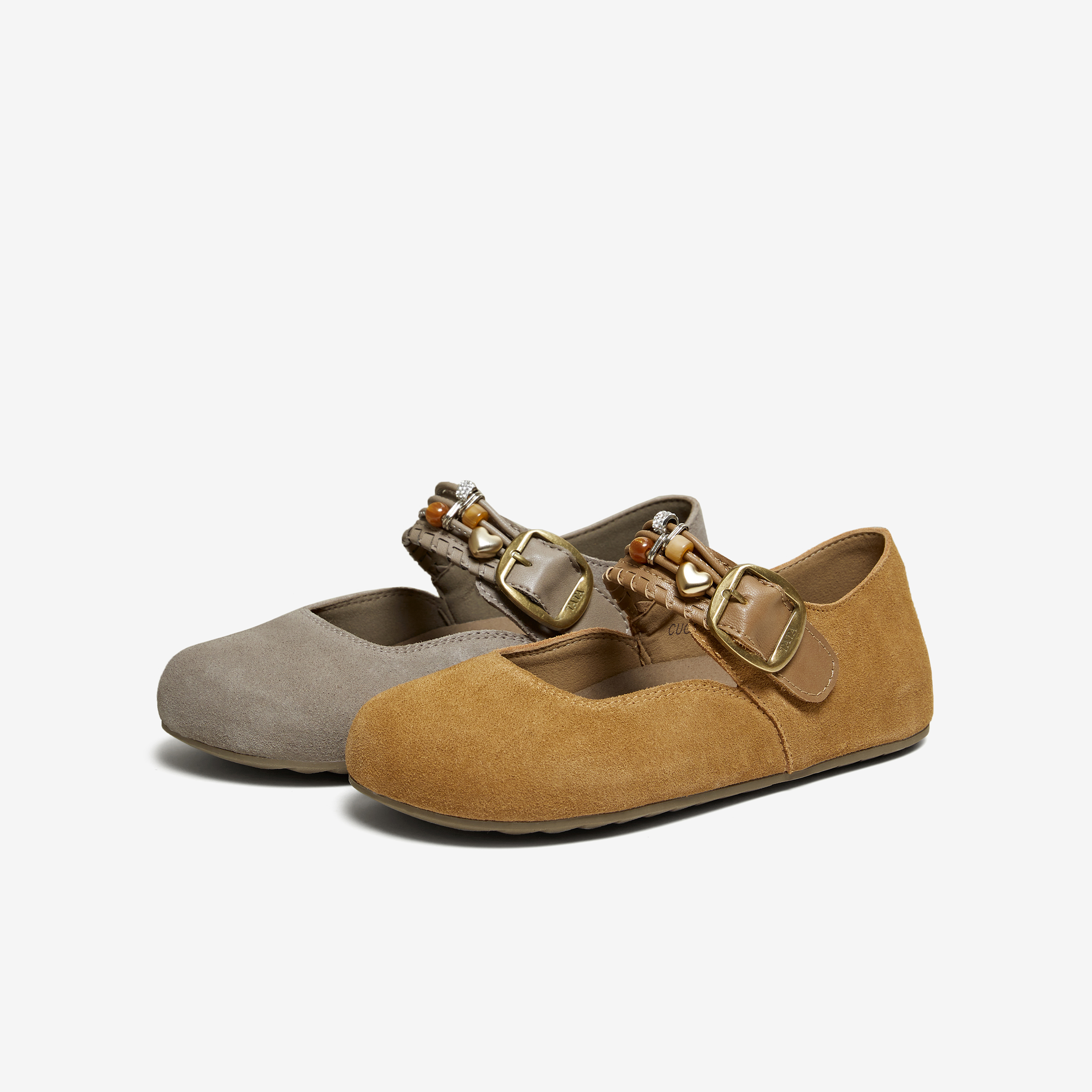 他她女鞋勃肯鞋女时尚增高平底鞋