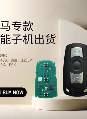 VVDI适用于宝马小卡CAS3全智能46半智能315/433/868频率 专款子机