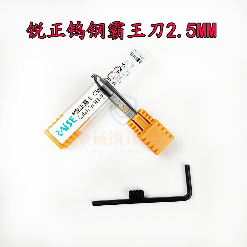 锐正总代理钨钢霸王立铣刀2.5MM