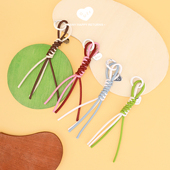 OuliOuli手机链挂绳皮质挂件可爱小众风高级感春夏 快乐扭一扭