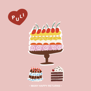 OuliOuli仿木质磁吸手机支架可爱风气囊支架小众风 甜心蛋糕