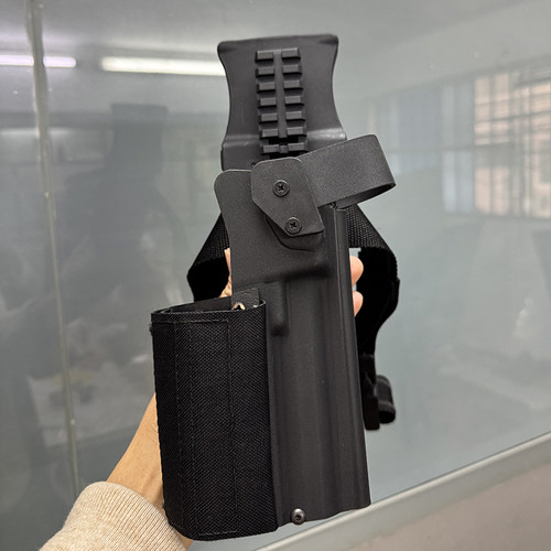 通用灯款下挂手电92A枪套快拔套通用激光镭射灯TLR1 x300 92B 92G