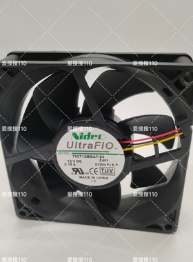 T92T12MGA7-53J351 NIDEC 9225 12V 0.18A投影机散热风扇9CM厘米
