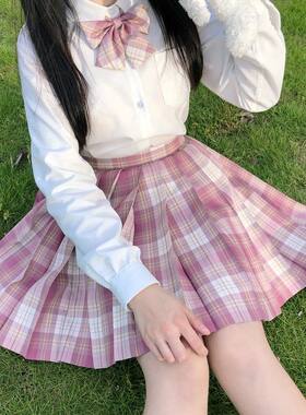 女童秋装新款长袖套装中大童jk制服10岁儿童百褶裙子两件套校服12