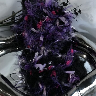 猩红女巫|diy手编特色皮草线网红手混线毛线团ins风可编织