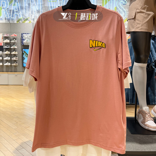 Nike女子运动休闲滑板logo半袖