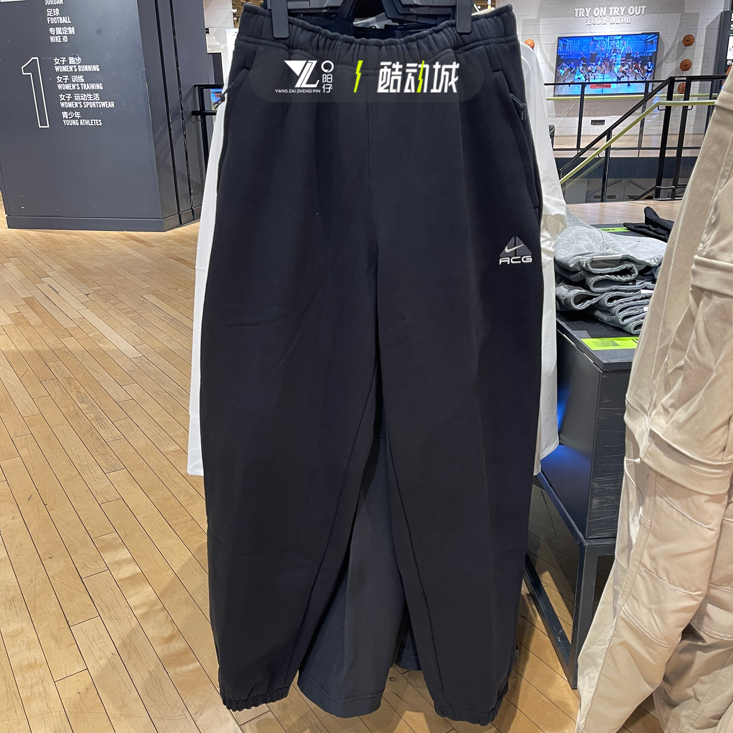 专柜正品耐克男女束脚长裤卫裤