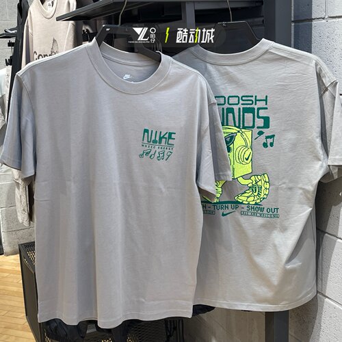 Nike耐克男夏季棉质透气短袖T恤