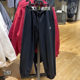 春季 IB2505 新款 女子刺绣logo舒适防风收口长裤 010 卫裤 jordan正品