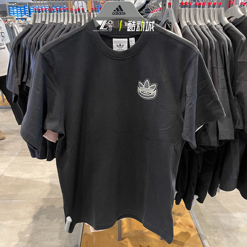 专柜正品Adidas男女运动休闲半袖