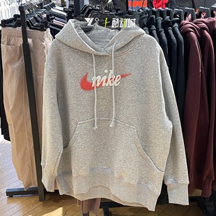 IM9644 nike耐克正品 卫衣女子大logo加绒保暖套头衫 新款 043 春季