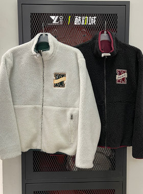 NIKE耐克男运动休闲羊羔绒双面穿保暖立领夹克外套FV8588-133-010