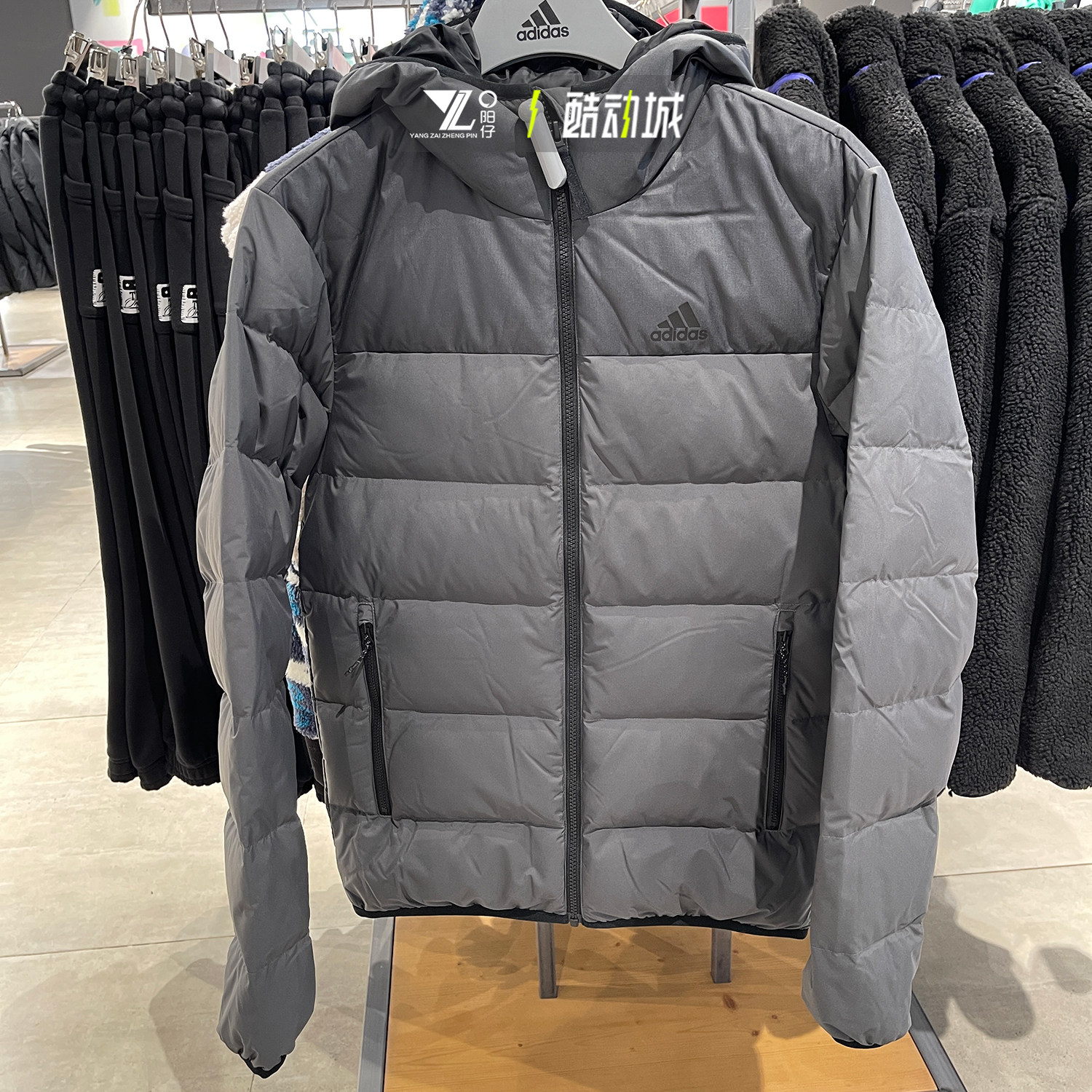 专柜正品阿迪达斯男休闲夹克外套